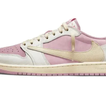 Travis Scott x Air Jordan 1 Low "Shy Pink Rose"