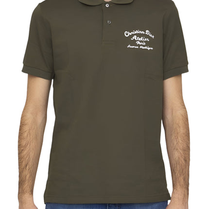 Christian Dior Atelier Polo Shirt 'Green'