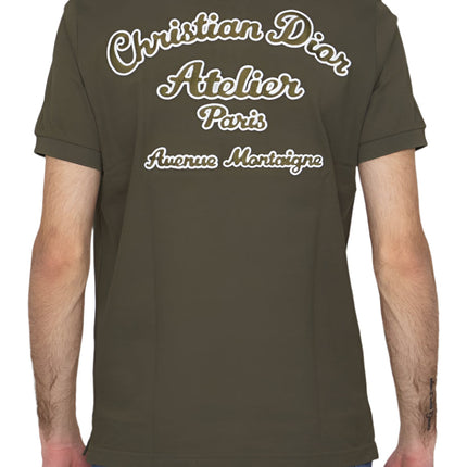 Christian Dior Atelier Polo Shirt 'Green'