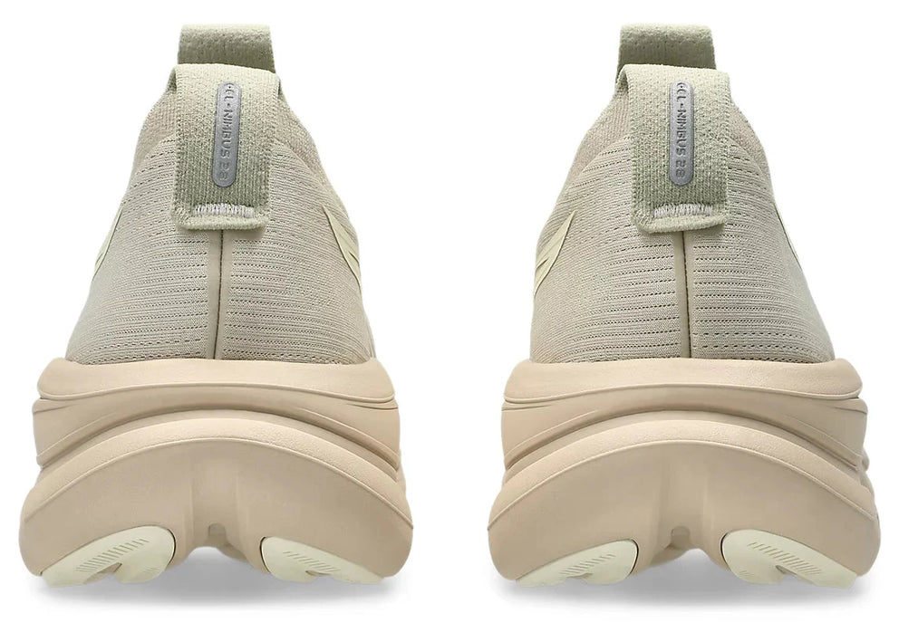 Asics Gel Nimbus 28 " Feather Grey / Cream"
