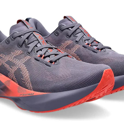 Asics Novablast 5 "Greyish Purple/Coral Reef"