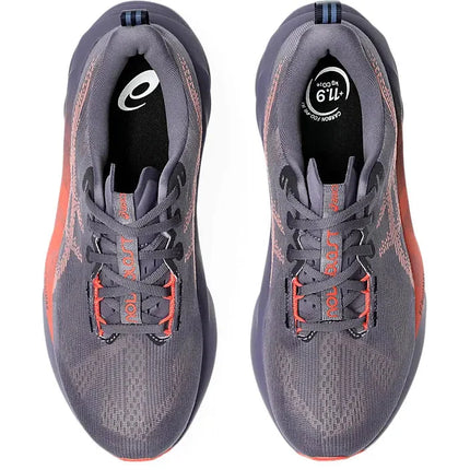Asics Novablast 5 "Greyish Purple/Coral Reef"