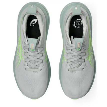 Asics Gel Nimbus 28 "Cloud Grey / Illuminate Green"