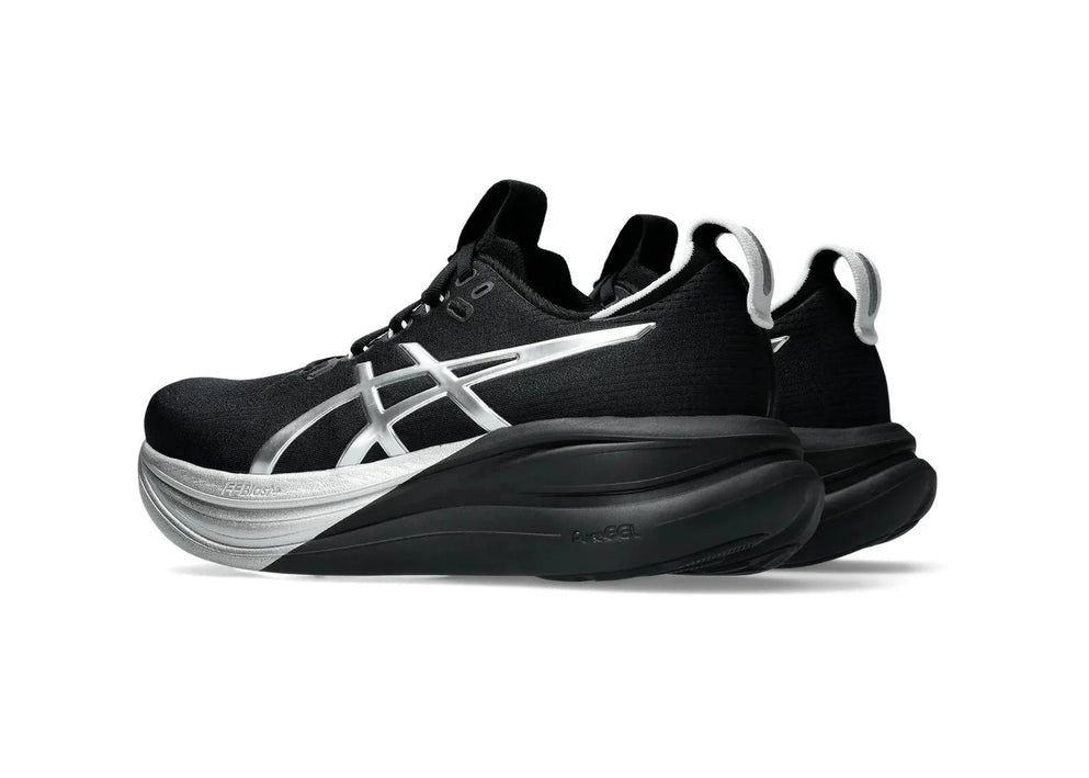 Asics Gel Nimbus 28 Platinum "Platinum / Black"