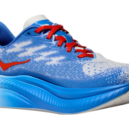 Hoka Mach 6 'white / virtual blue'
