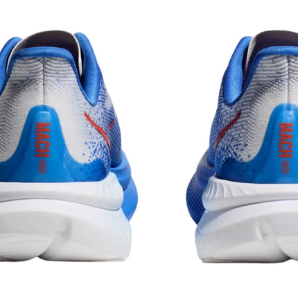 Hoka Mach 6 'white / virtual blue'