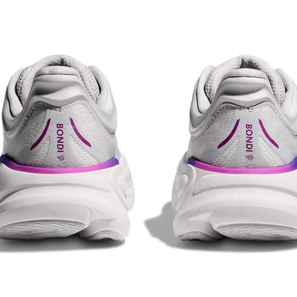 Hoka Bondi 9 "cosmic grey / white"