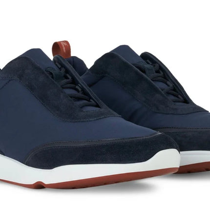 LORO PIANA Suede Modular Walk 'Blue'