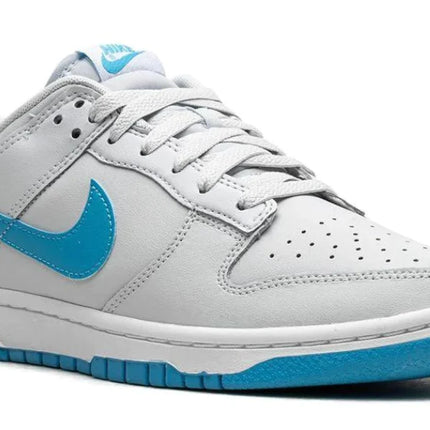 Nike Dunk Low "Pure Platinum/Blue Lightning