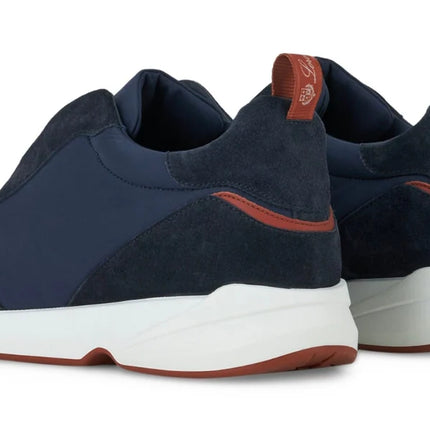 LORO PIANA Suede Modular Walk 'Blue'