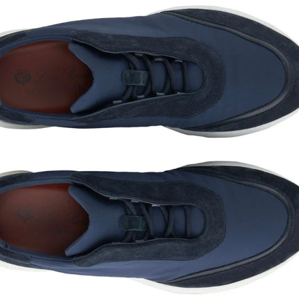 LORO PIANA Suede Modular Walk 'Blue'
