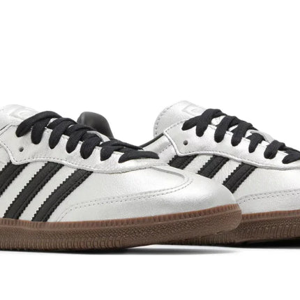 Adidas Samba 'Silver Metallic Black Gum'