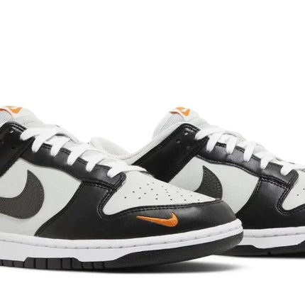 Nike Dunk Low 'Mini Swoosh - Black Total Orange'
