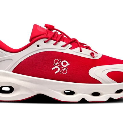 Loewe x On Running Cloudsolo "Red / Eggshell"