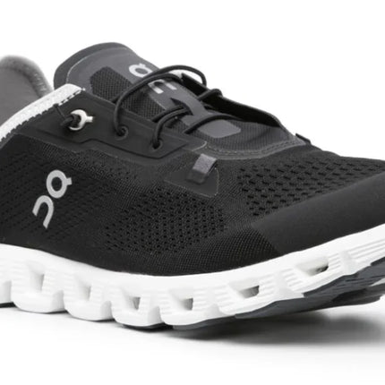 On Cloud 5 Coast "Black / Light Grey"