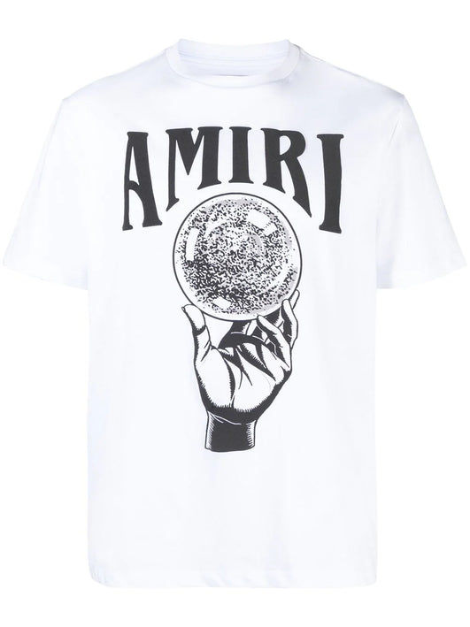 AMIRI Crystal ball-print cotton T-shirt