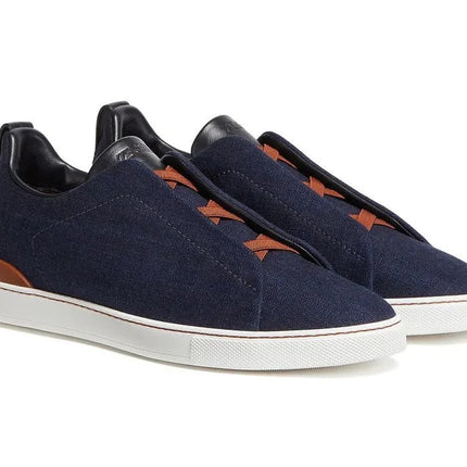Zegna Triple Stitch Denim "Navy Blue"