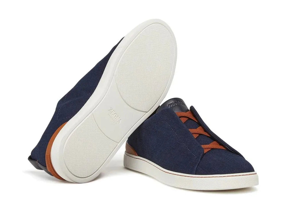 Zegna Triple Stitch Denim "Navy Blue"