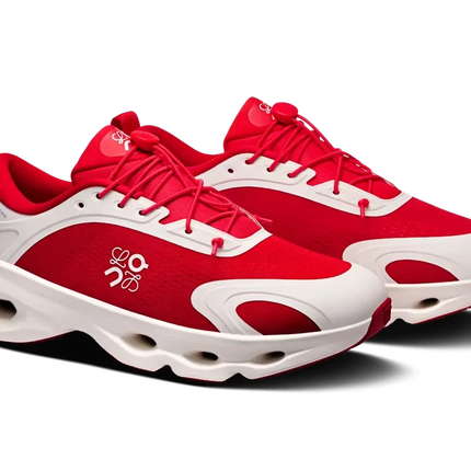 Loewe x On Running Cloudsolo "Red / Eggshell"