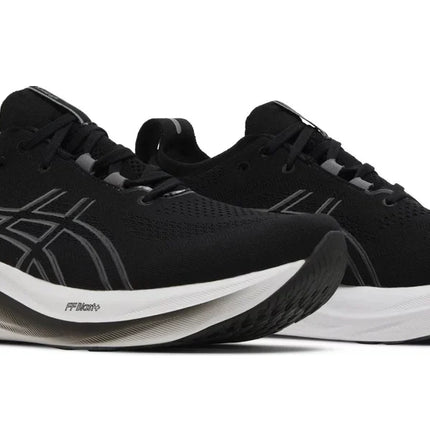 Asics Gel Nimbus 26 4E Wide 'Black Graphite Grey'