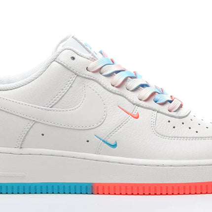 Nike Air Force 1 "07 Low White Blue Orange"