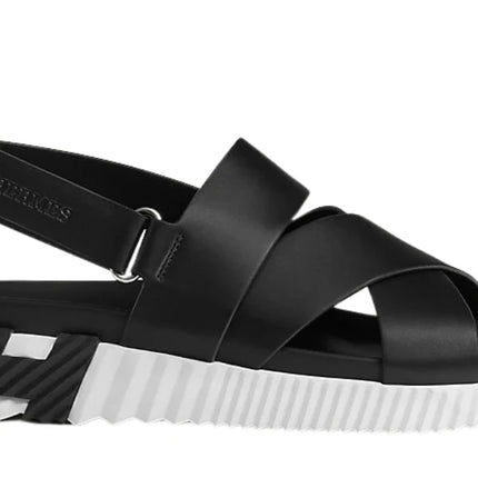 Hermes Electric sandal "Black"