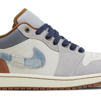 Air Jordan 1 Low SE 'Repaired Denim Swoosh'