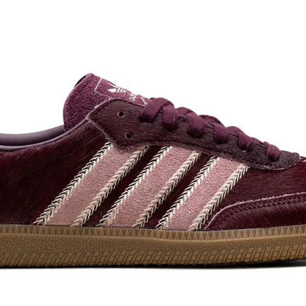 Adidas Samba OG "Maroon/Sand Strata/Pony"