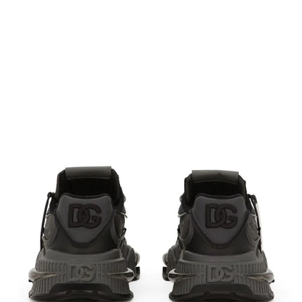 DOLCE & GABBANA Airmaster Sneaker In Mixed Materials