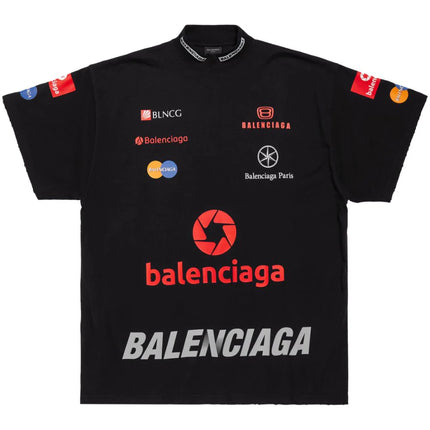 Balenciaga Top League cotton T-shirt