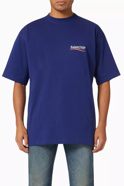 Balenciaga Political Campaign T-shirt in Vintage Jersey