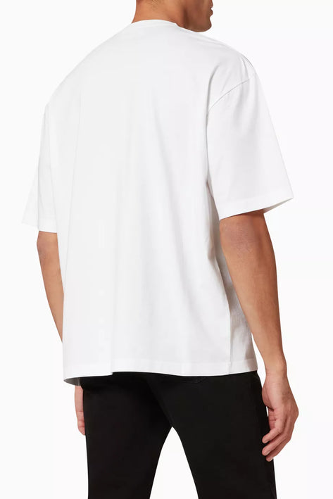 Balenciaga Paris Medium Fit T-shirt in Cotton Jersey