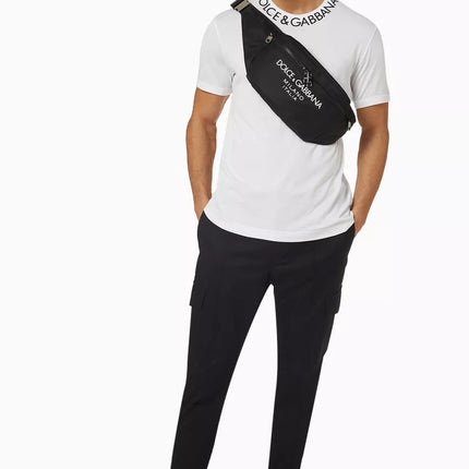 Dolce & Gabbana Logo Collar T-shirt in Jersey