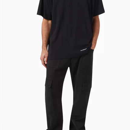 Off-White Scribble Diagonal Oversized T-shirt in Jersey