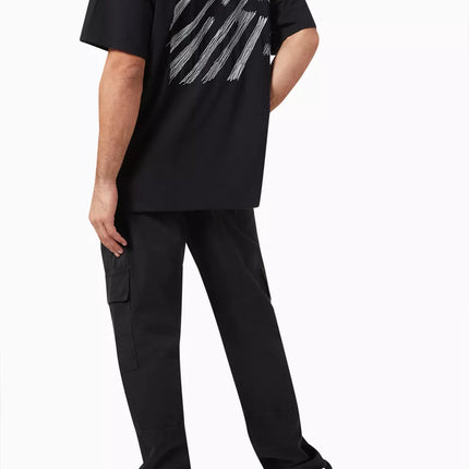 Off-White Scribble Diagonal Oversized T-shirt in Jersey