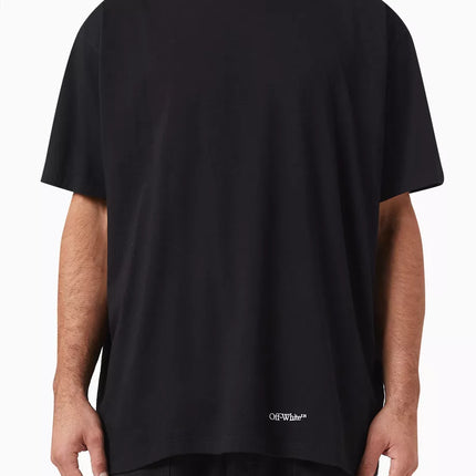 Off-White Scribble Diagonal Oversized T-shirt in Jersey