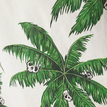 Palm Angels Skull Vintage T-shirt in Cotton Jersey