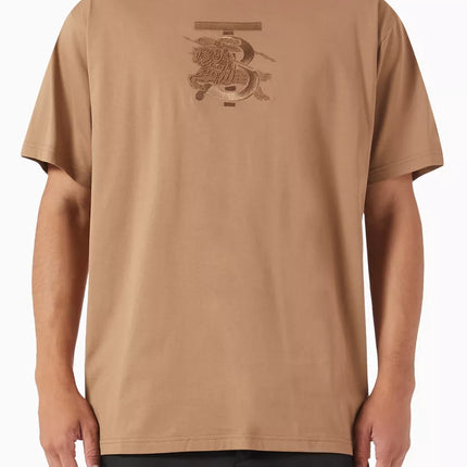 Burberry Tristan T-shirt in Cotton Stretch