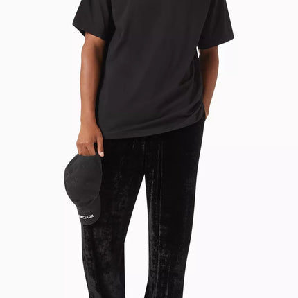 Balenciaga BB Paris Strass Medium Fit T-shirt in Vintage Jersey