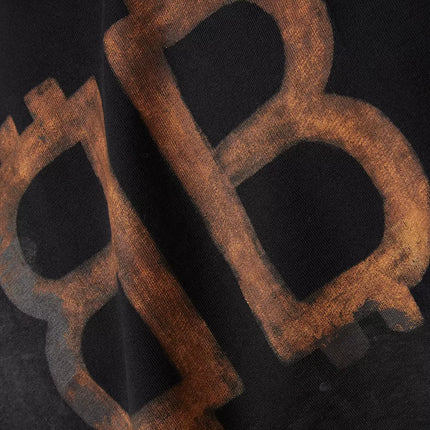 Balenciaga Oversized Crypto T-shirt in Vintage Jersey