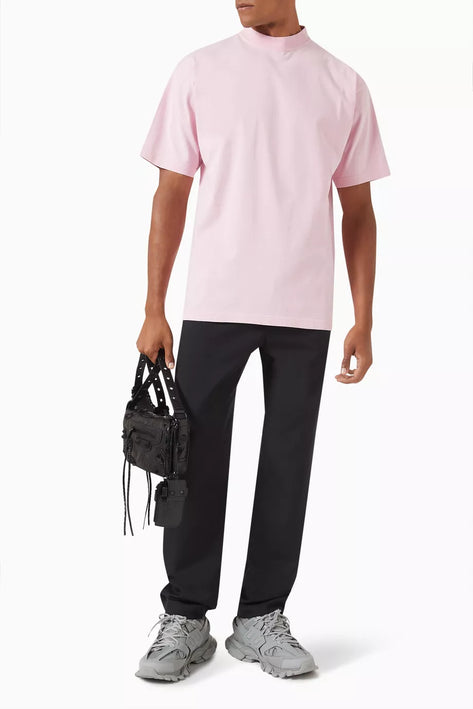 Balenciaga BB Paris Strass Medium Fit T-shirt in Vintage Jersey