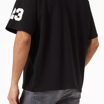 Amiri Flocked Hockey Skater T-shirt in Cotton Jersey