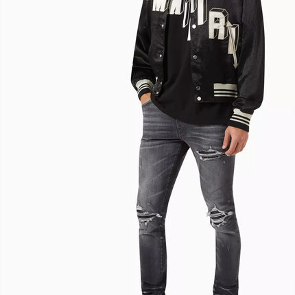 Amiri Flocked Hockey Skater T-shirt in Cotton Jersey
