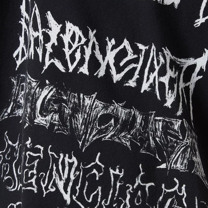 Balenciaga DIY Metal Large Fit T-shirt in Recycled Jersey