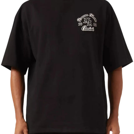 Amiri Dream Team Oversized T-shirt in Cotton Black