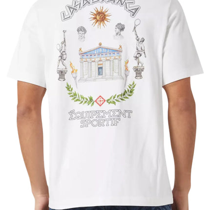 Casablanca The Temple Of Sport T-Shirt White