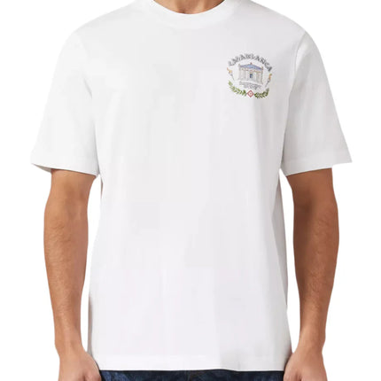 Casablanca The Temple Of Sport T-Shirt White