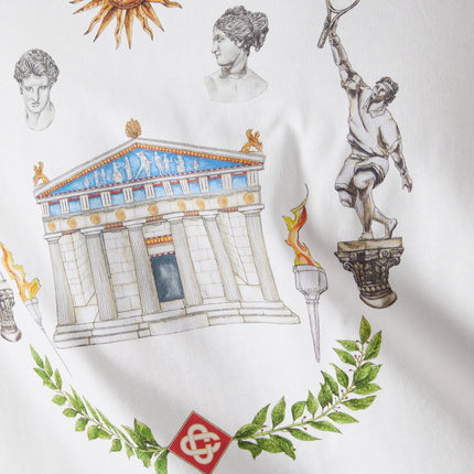 Casablanca The Temple Of Sport T-Shirt White