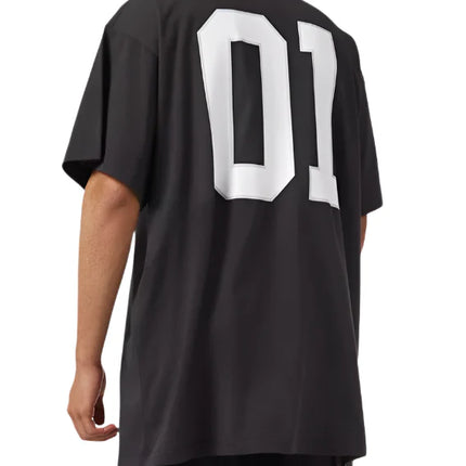 Balenciaga Men's Basketball Series - Oversized T-shirt in Black