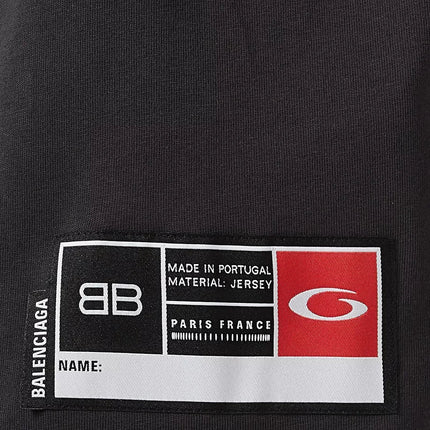 Balenciaga Men's Basketball Series - Oversized T-shirt in Black